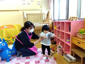 託児の様子