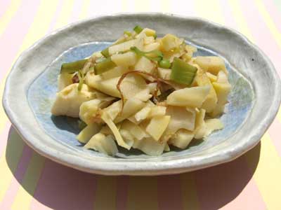 竹の子のおかか煮 