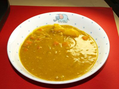 パンプキンカレー