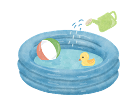 水あそび