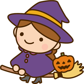 ハロウィンの壁かざり