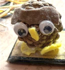 松ぼっくりのふくろう