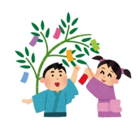 七夕かざり