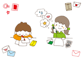 感謝のメッセージを書こう