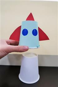 紙コップロケット