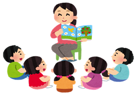 図書館コラボおはなし会