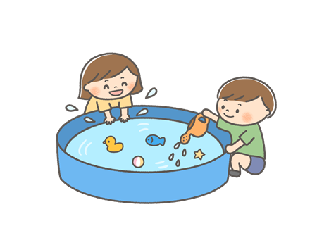プチ水あそび