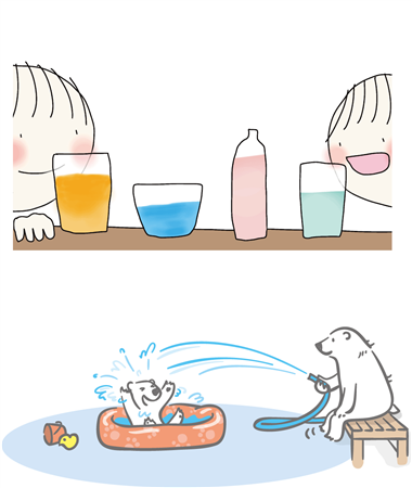いろ・みず・あそび
