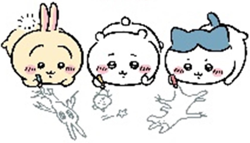プラバンぬりえ