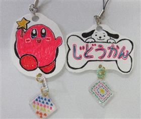 ゆらゆらチャームのプラバン