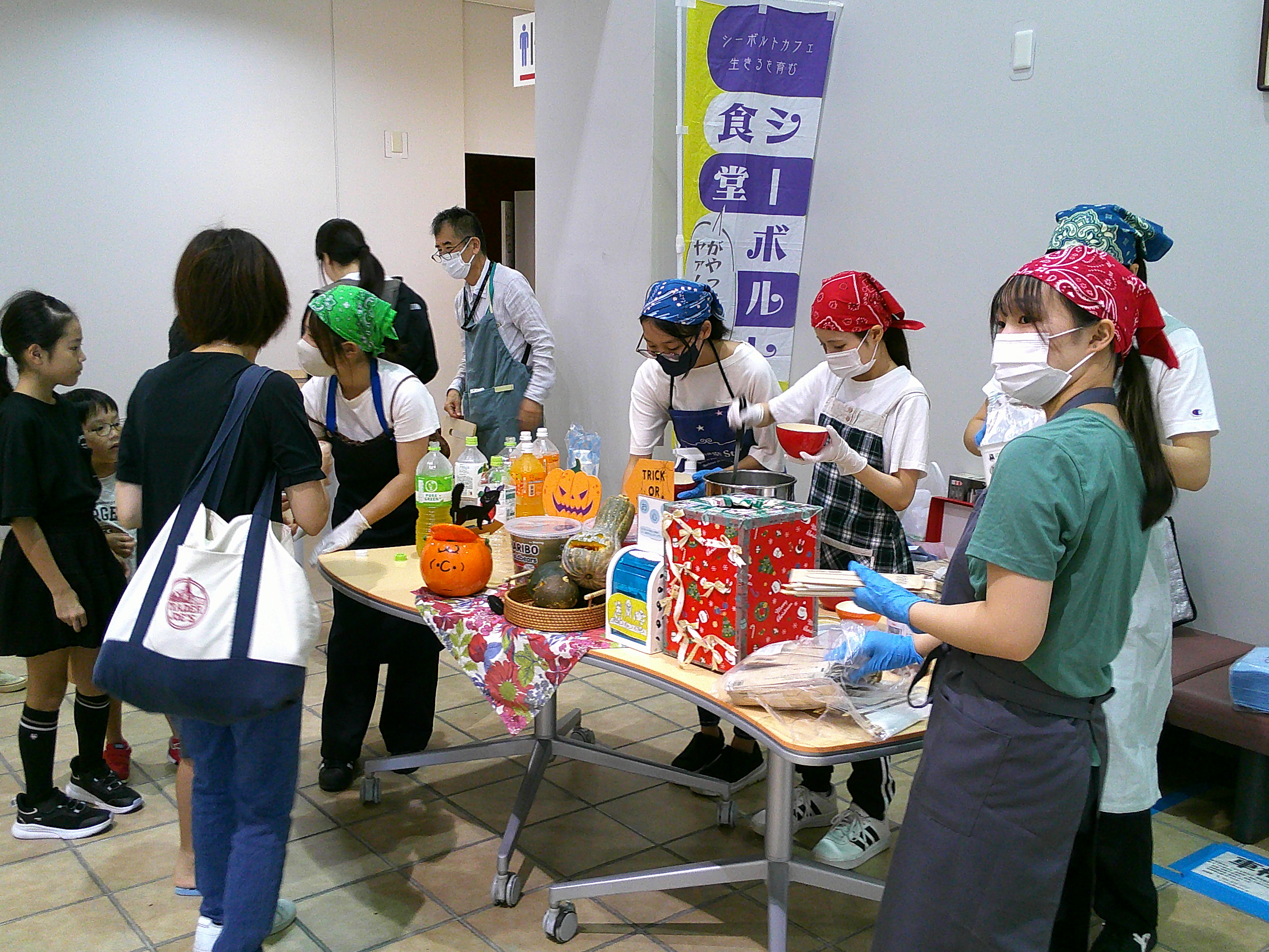 シーボルト食堂の様子①